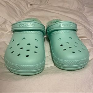 Bright Mint Green Crocs